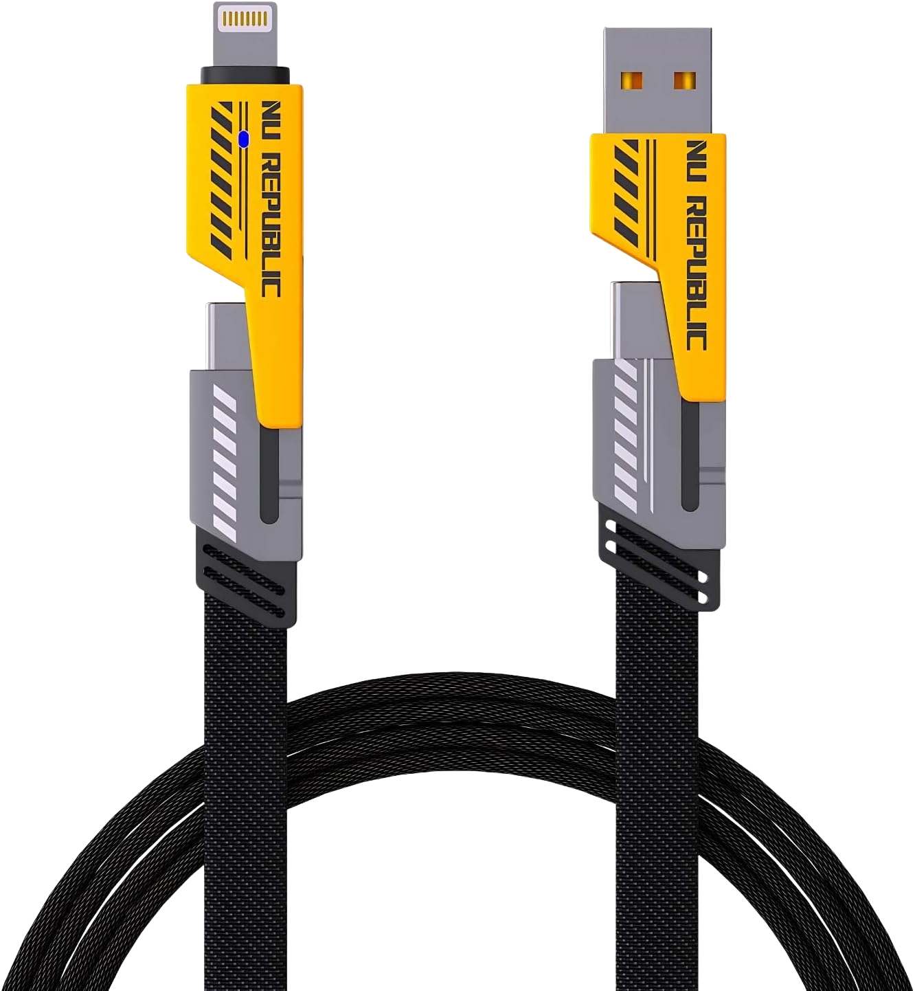 4 In 1 65W Fast Charging Cable Compatible With Android And iPhone